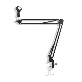 Deluxe Scissor Boom Desk Microphone Stand