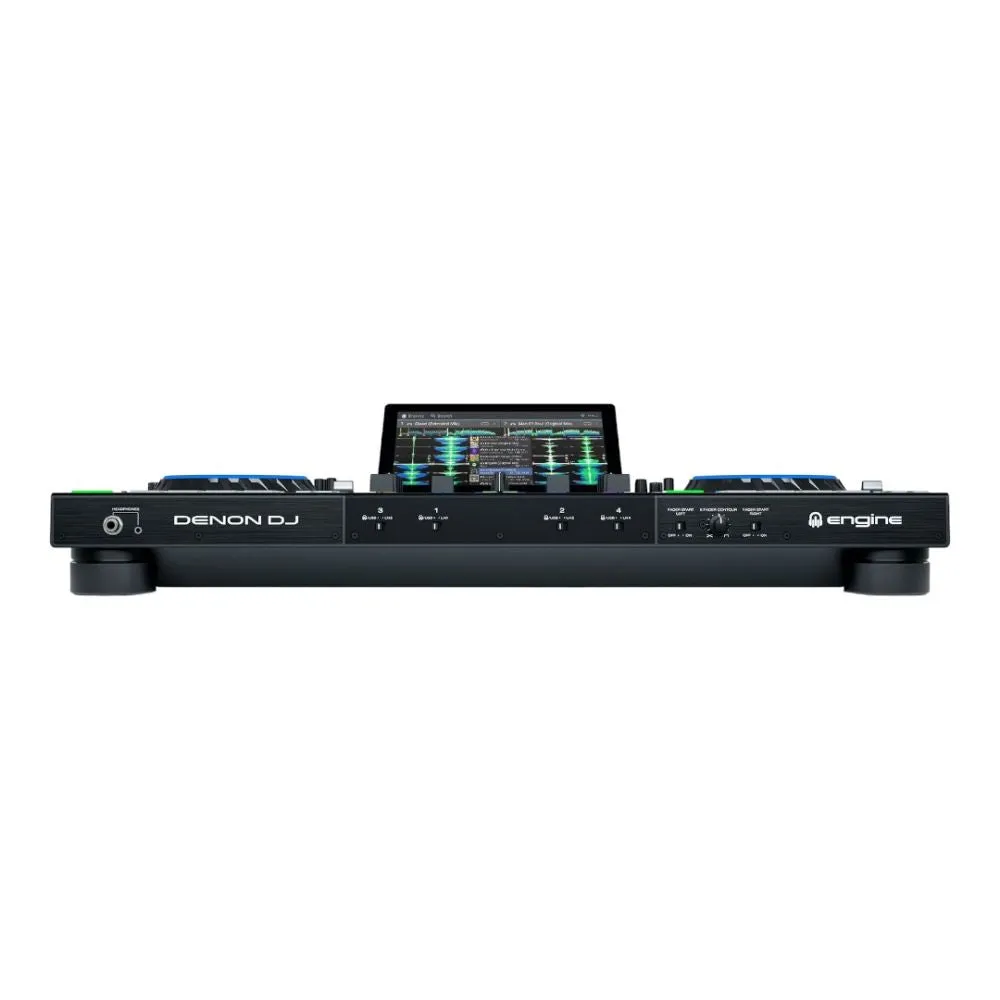 Denon DJ PRIME4XUS Prime 4 4-Deck Standalone DJ System with 10-inch Touchscreen - DEMO