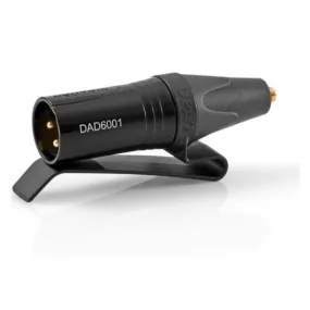 DPA DAD6001-BC: MicroDot to 3-pin XLR (P48) w. Belt Clip