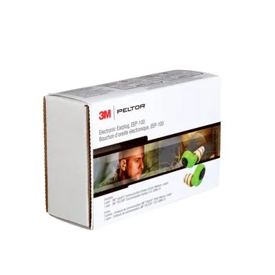 Earplugs - 3M™ PELTOR™ Electronic Earplug, Green, EEP-100