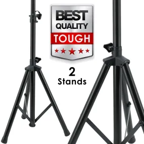 emb Pair Pro Heavy Duty Tripod DJ PA Speaker Adjustable Height Stand with Bag Included (SS06(2) WITHBAG)