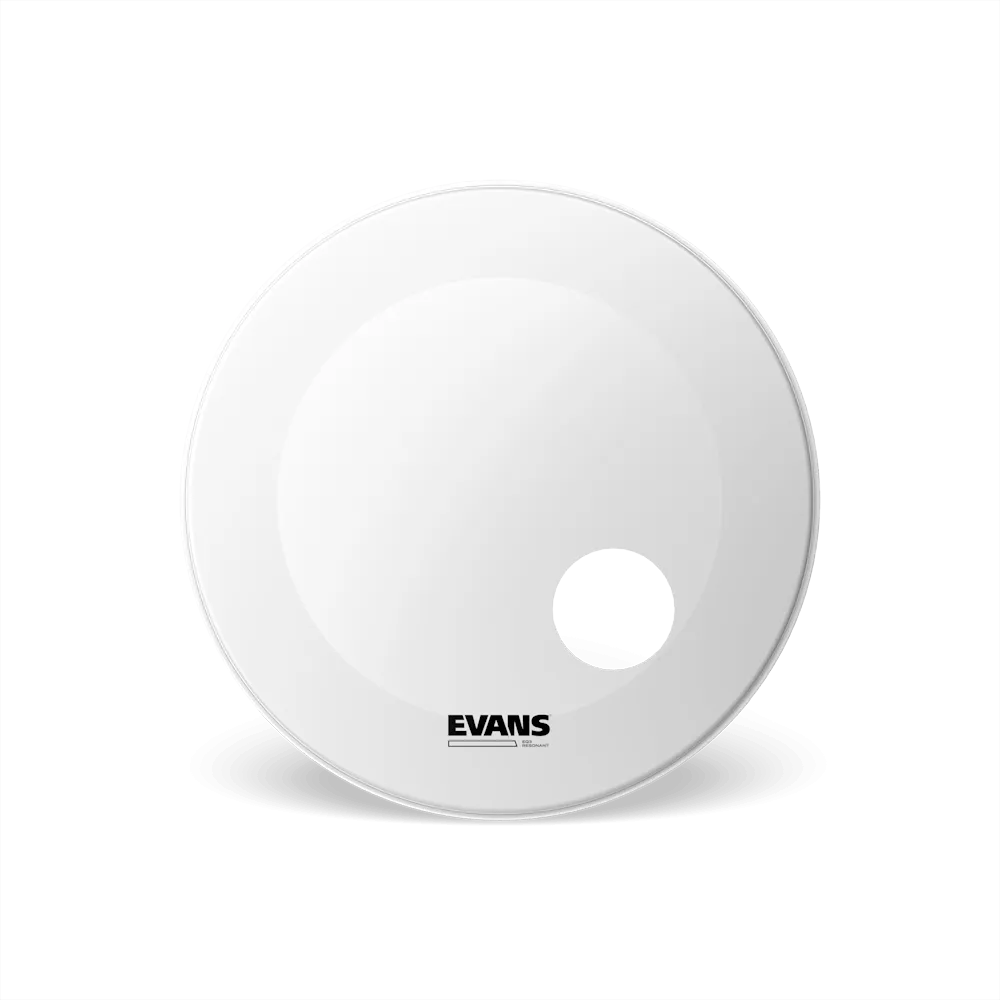 Evans EQ3 Resonant Coated White Bass Drum Head 20''