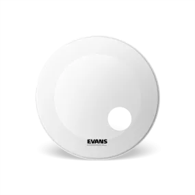 Evans EQ3 Resonant Coated White Bass Drum Head 20''