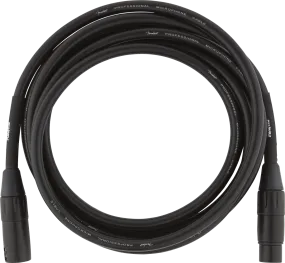 Fender Professional Series 10ft. Microphone Cable, Black