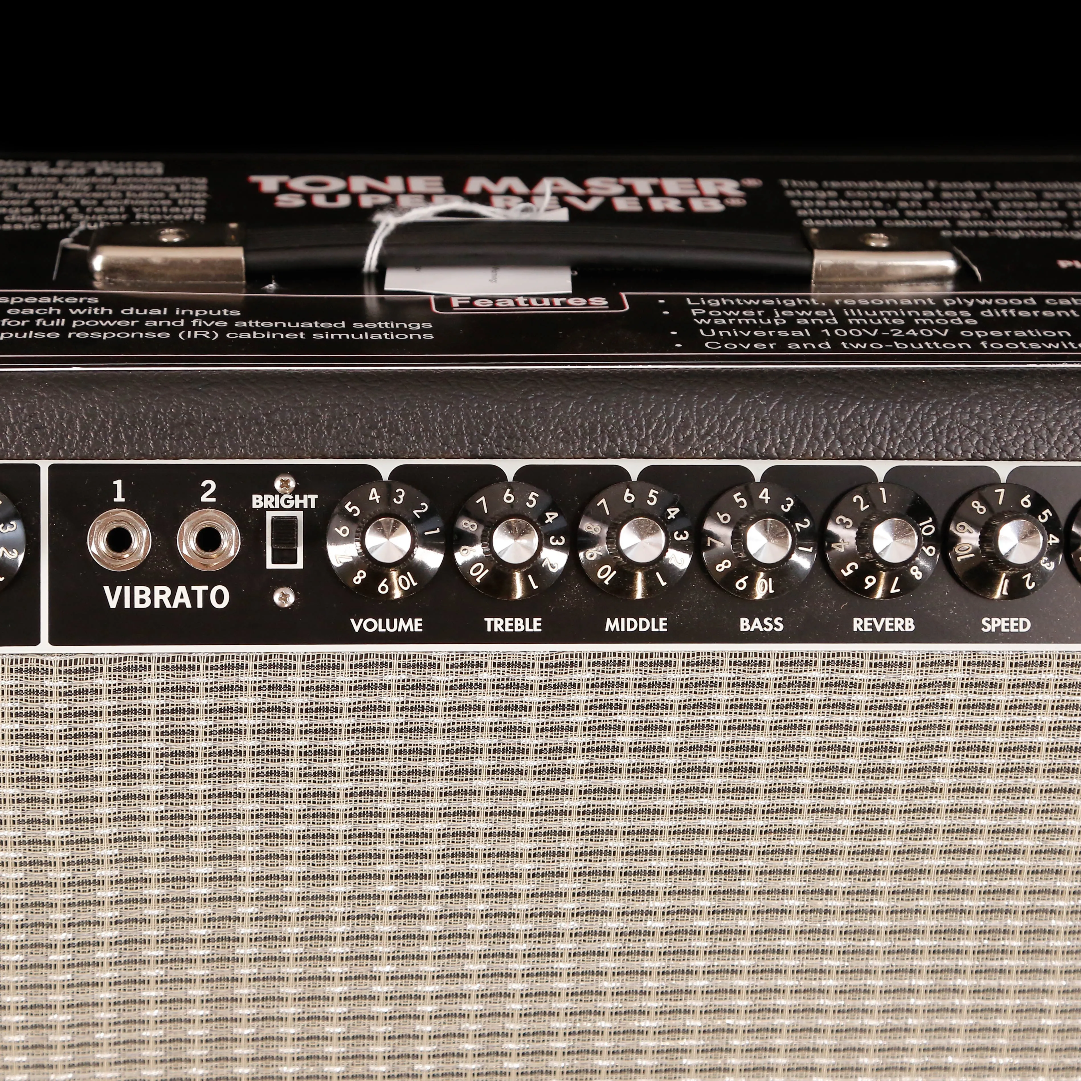 Fender Tone Master Super Reverb 4 x 10'' Combo Guitar Amplifier