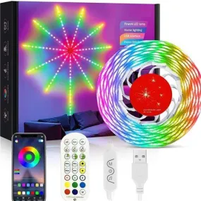 Firework LED Digital Color Lamp