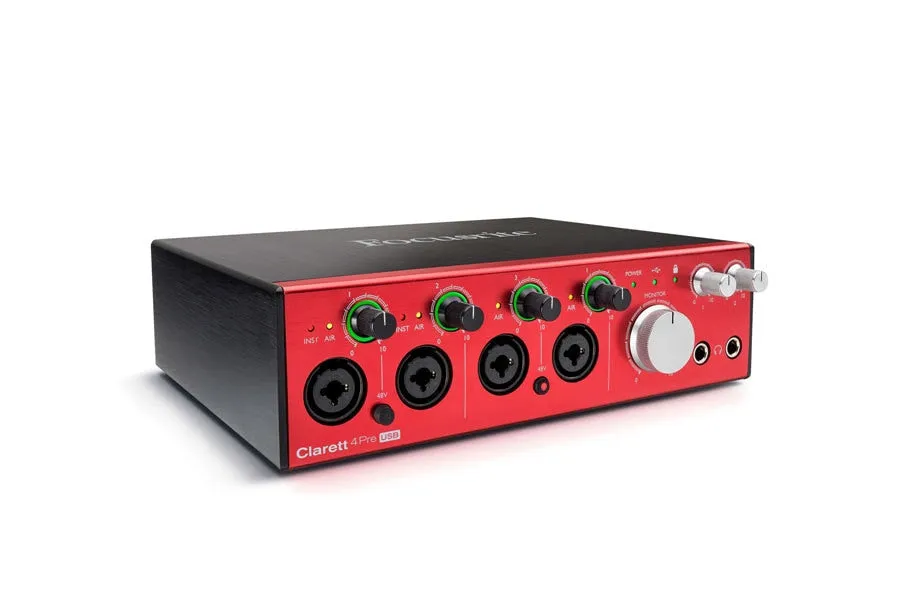 Focusrite Clarett 4Pre USB Audio Interface