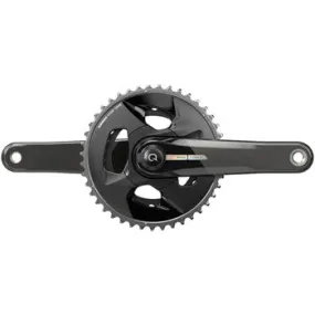 Force AXS Wide Power Meter Crankset - 167.5mm 2x 12-Speed 43/30t 94 BCD DUB Spindle Interface Iridescent Gray D2