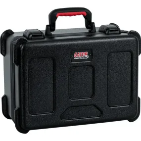 Gator GTSA-MIC15 ATA-Molded Polyethylene Case w/ Foam Drops for up to 15 Wired Microphones