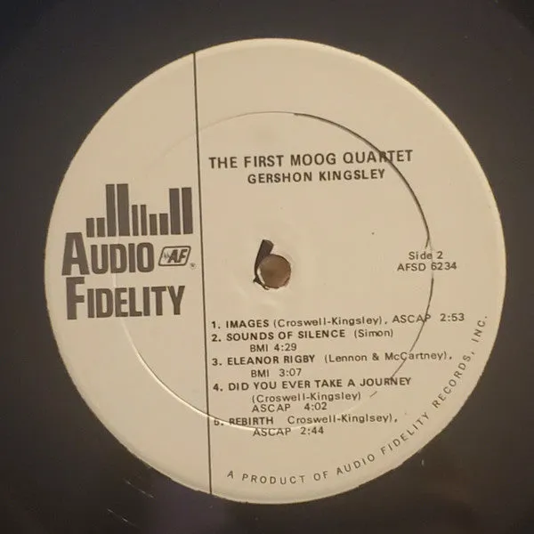 Gershon Kingsley's First Moog Quartet - First Moog Quartet (LP, Album, Gat) (NM or M-)
