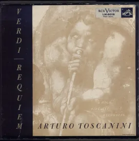 Giuseppe Verdi, Arturo Toscanini - Requiem (2xLP, Mono, RE   Box) (VG )