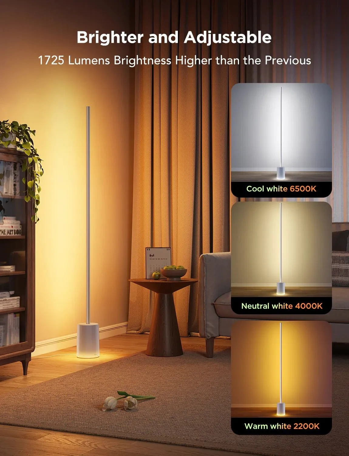 Govee RGBICWW Floor Lamp Support Matter