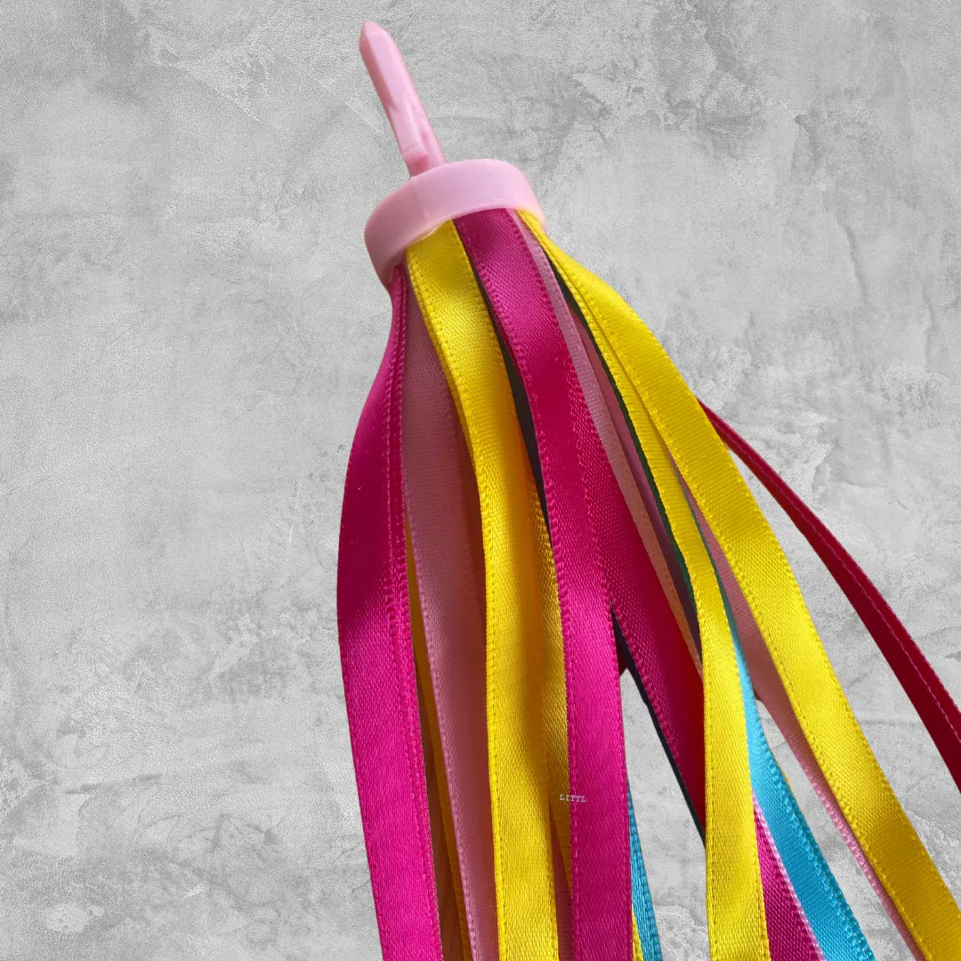 Handlebar Streamers - Rainbow