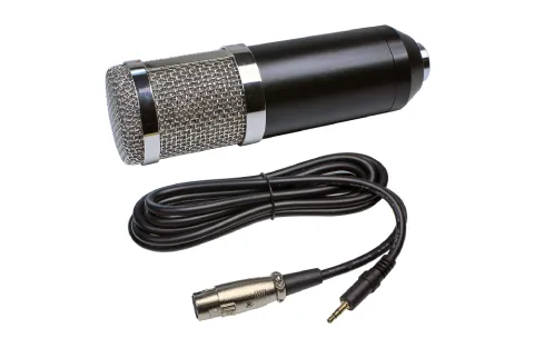 High-Quality USB Condenser Microphone for Recording and Broadcasting
