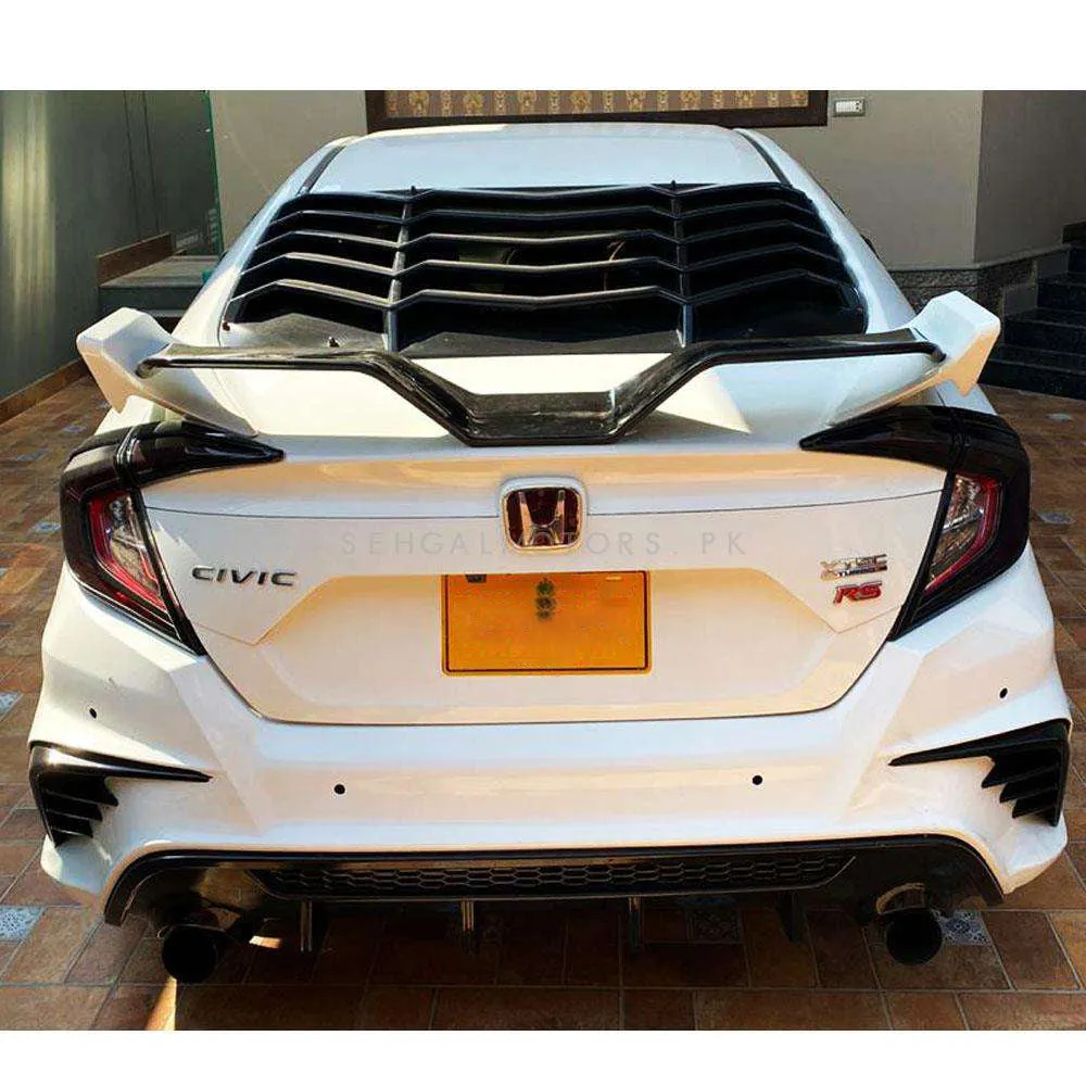 Honda Civic New FC 450 Style Bodykit Front and Back Bumper 4 PC Version 1 - Model 2016-2021