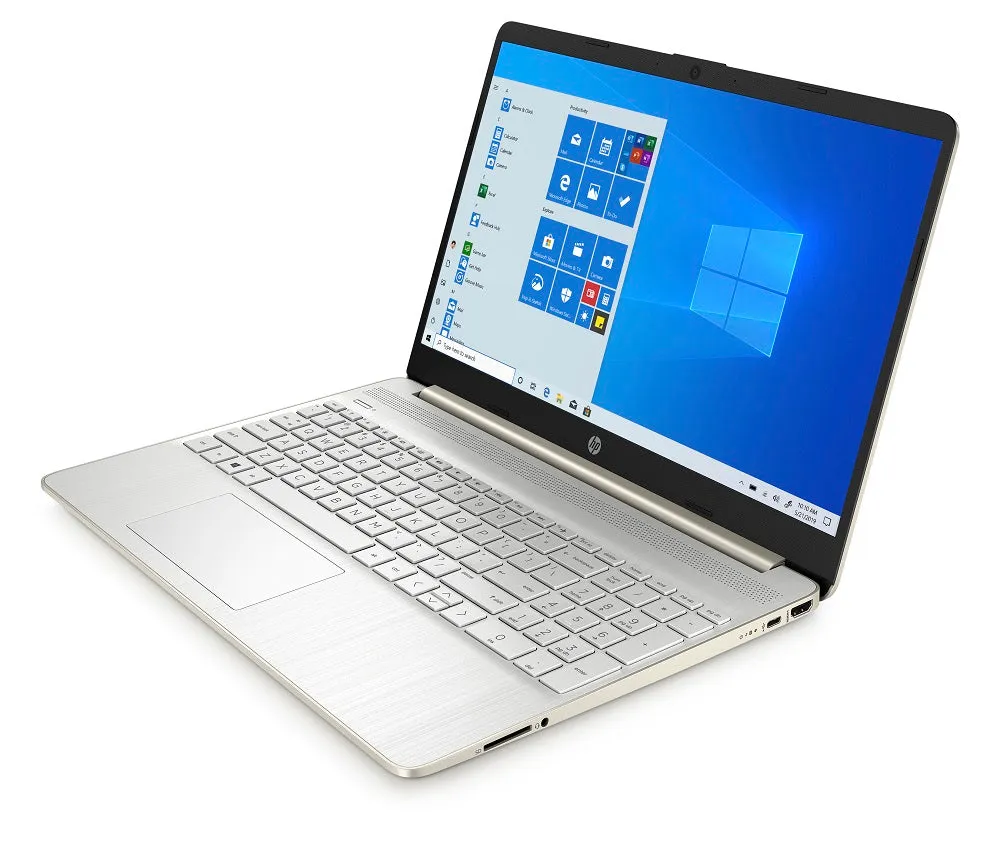 HP 15.6" Laptop - AMD Athlon 4GB RAM 256GB SSD - Pale Gold