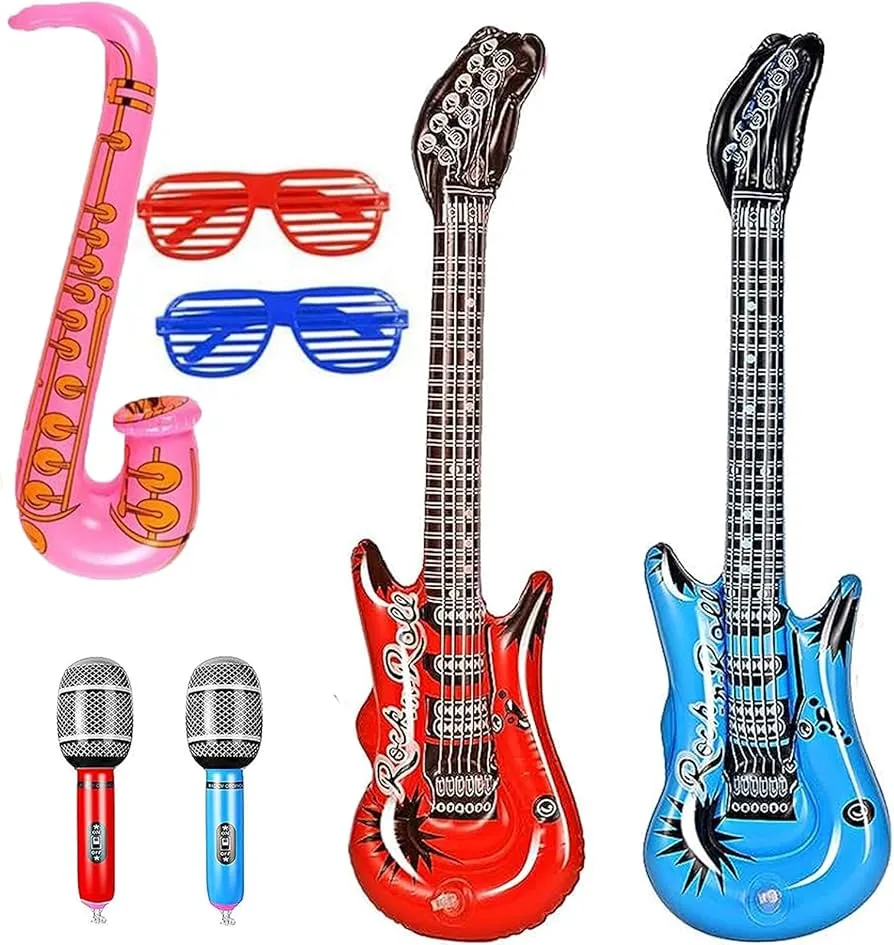 Inflatable Rock Star Toy Set