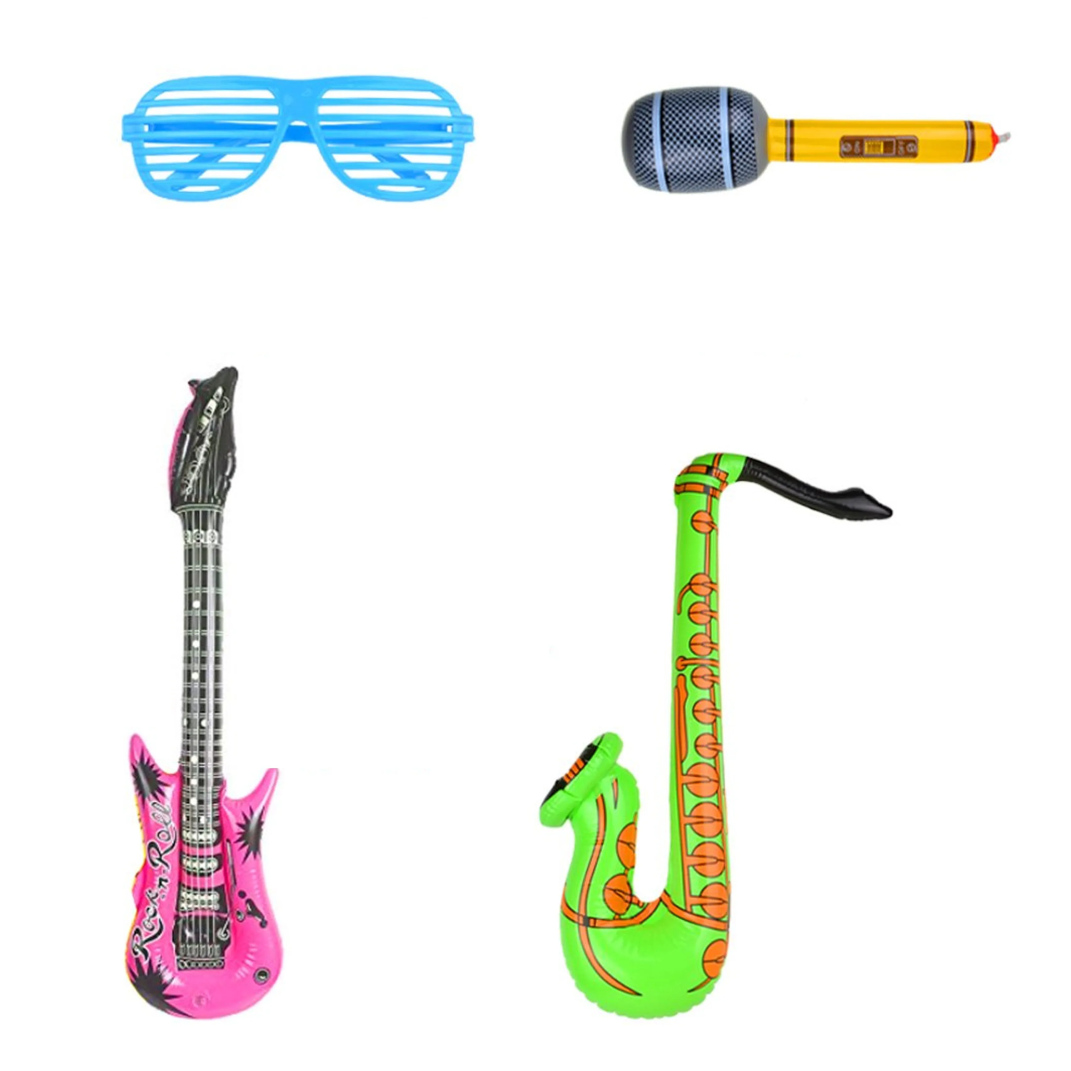 Inflatable Rock Star Toy Set