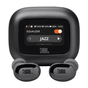JBL Live Buds 3 | Écouteurs intra-auriculaires - Écran tactile LED 1,45" - Bluetooth - Noir