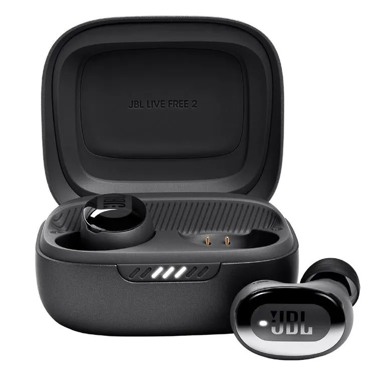 JBL Live Free 2 | Écouteurs intra-auriculaires - 100% Sans fil - Bluetooth - Smart Ambient - Microphones - Noir
