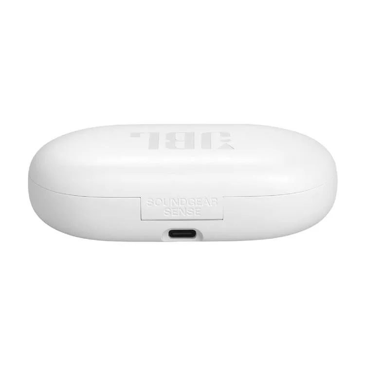 JBL Soundgear Sense | Écouteurs sportifs à conduction - Bluetooth - Blanc