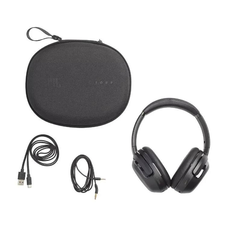 JBL Tour One M2 | Écouteurs circum-auriculaires - Sans fil - Bluetooth - Réduction de Bruit Adaptative - Noir