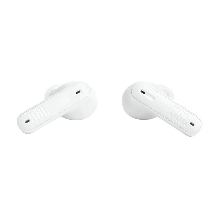 JBL Tune Beam | Écouteurs intra-auriculaires - 100% Sans fil - Bluetooth - Smart Ambient - Conception Stick-open - Blanc