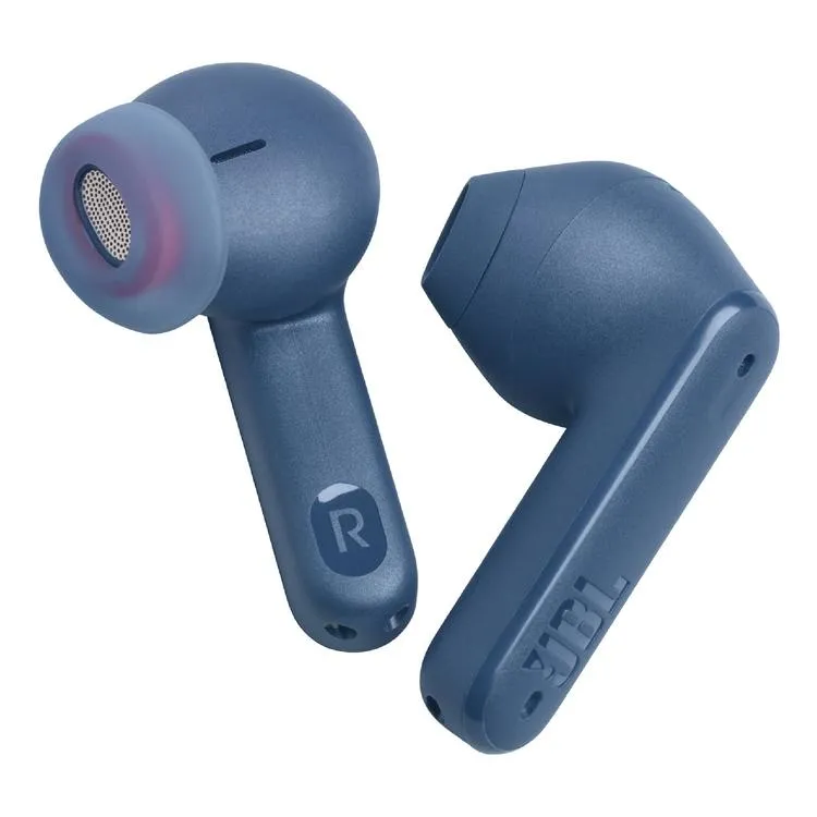 JBL Tune Flex | Écouteurs intra-auriculaires - 100% Sans fil - Bluetooth - Réduction de bruit - Conception Stick-open - IPX4 - Bleu