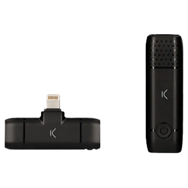 Ksix Lightning Wireless Microphone - Black | 121925