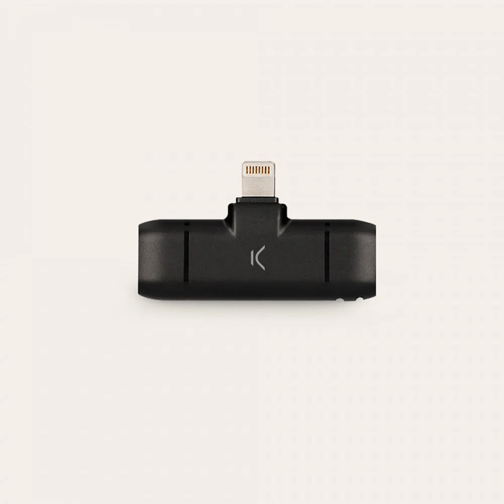 Ksix Lightning Wireless Microphone - Black | 121925