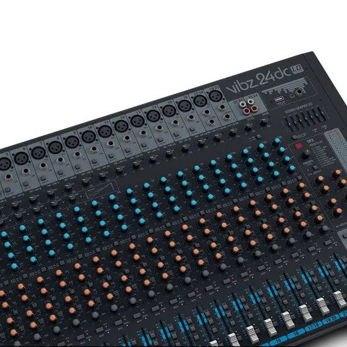 LD Systems VIBZ 24 DC 24-Channel Mixing Console w/DFX and Compressor