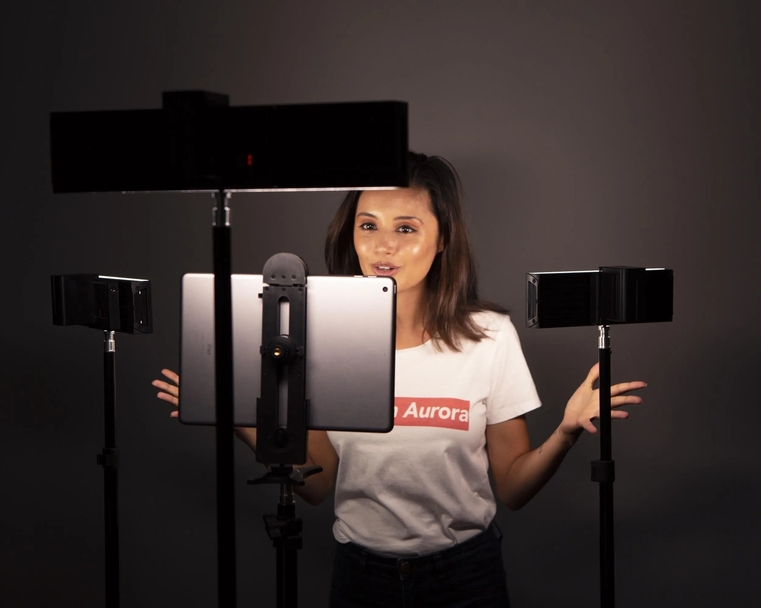 LED Youtube Photography Video DIY Lighting Kit - Crystal Luxe 'TRIO' - Bundle
