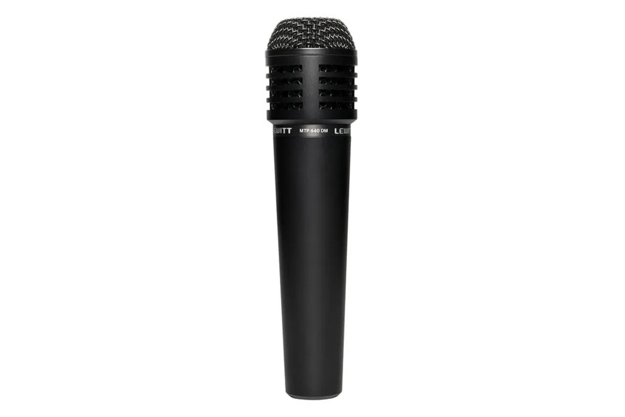 Lewitt Audio MTP-440-DM Handheld Dynamic Instrument Microphone