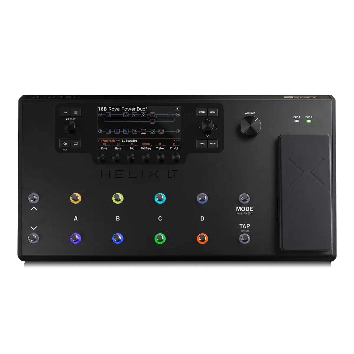 Line 6 Helix Lt Streamlined Multi Fx Floor Processor