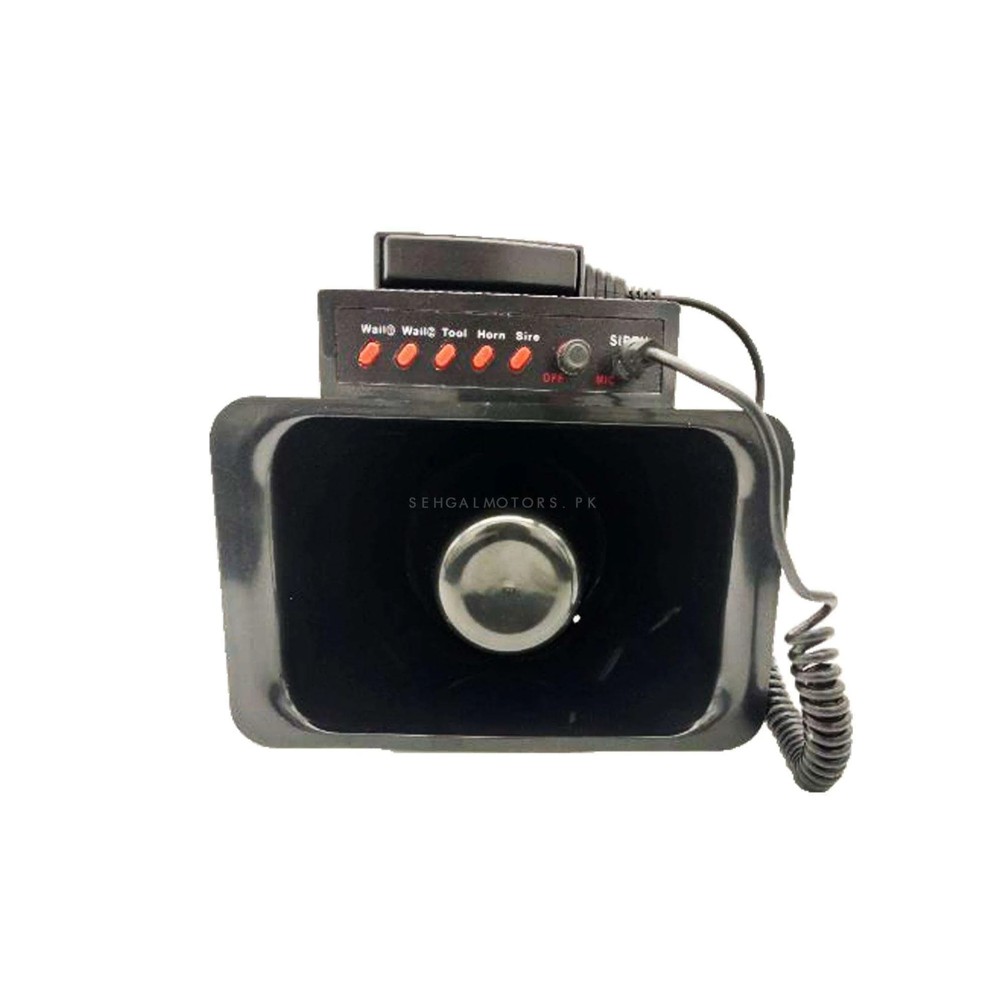 Loud Electric Siren Hooter with MIC Heavy Duty Durable - Siren Horn | Vehicle Horn