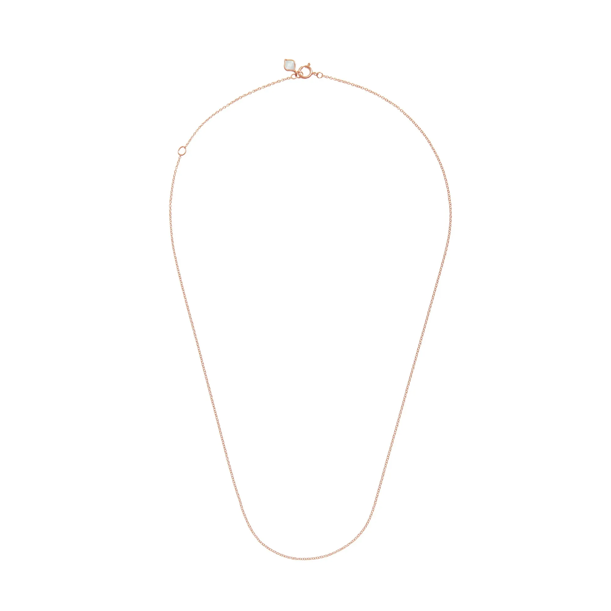 Loyalty Wand Pendant in 18k Rose Gold