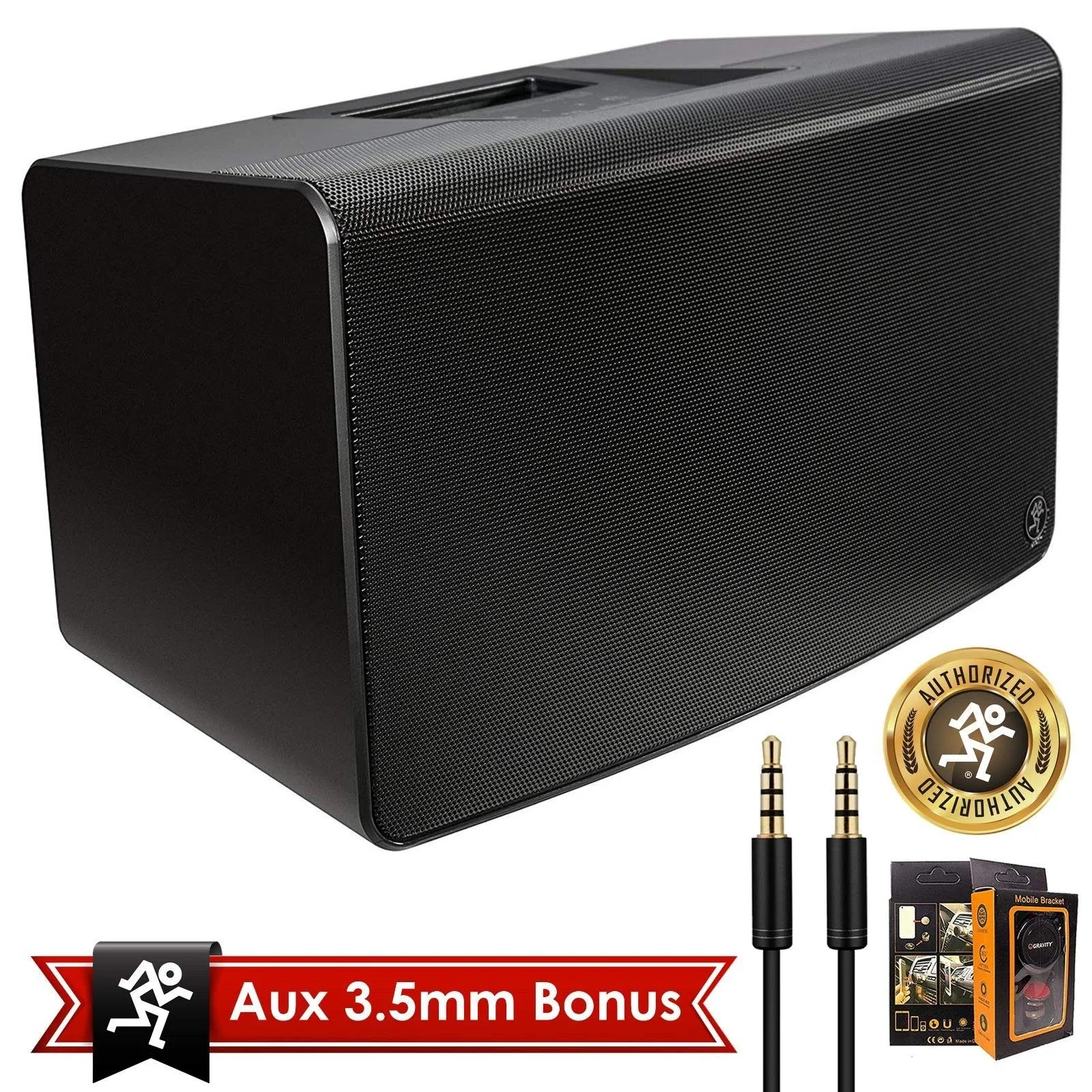 Mackie 150W FreePlay LIVE Ultra Portable Personal PA Speaker with Bluetooth & Aux Cable