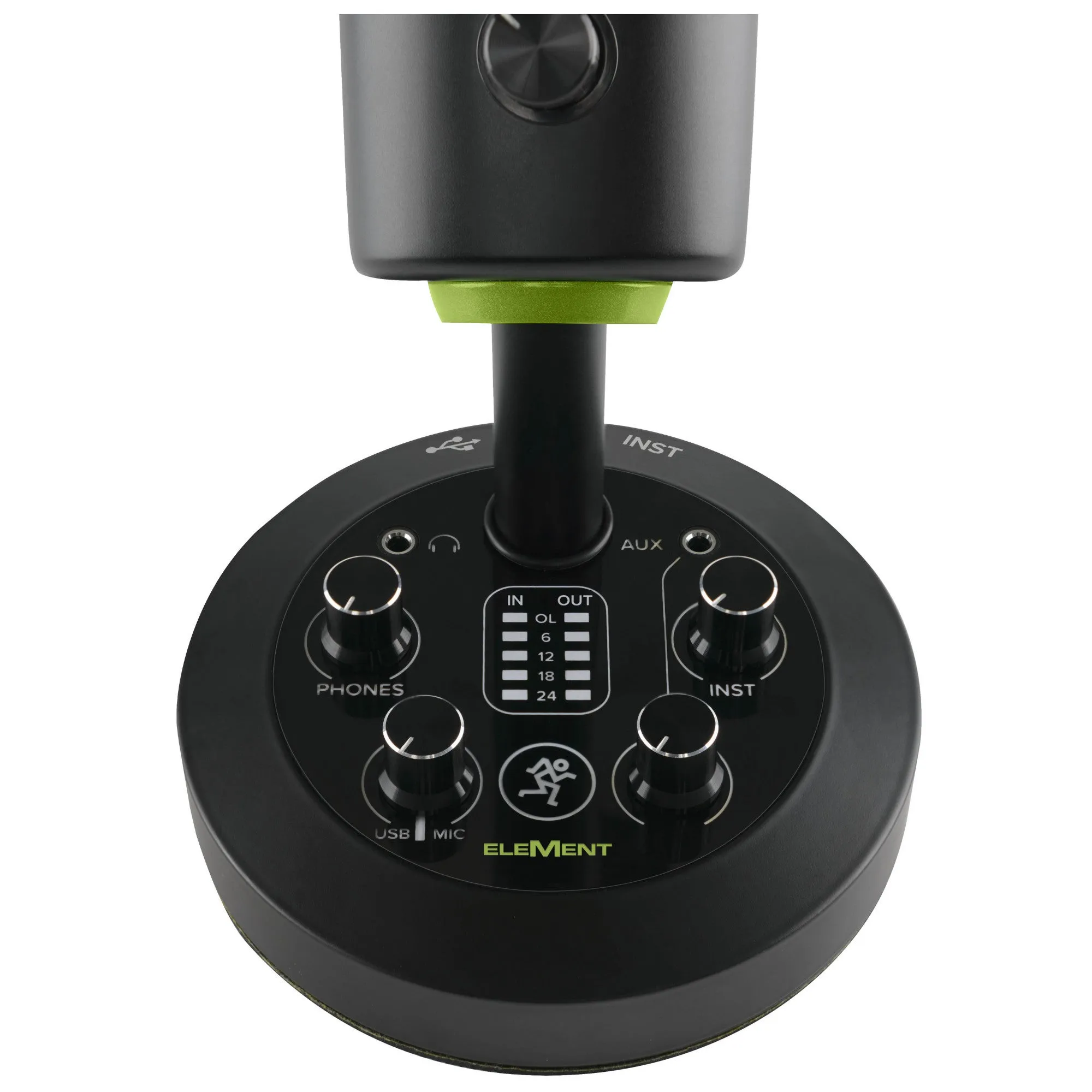 Mackie CHROMIUM Premium USB Condenser Microphone with Built-in 2-Channel Mixer