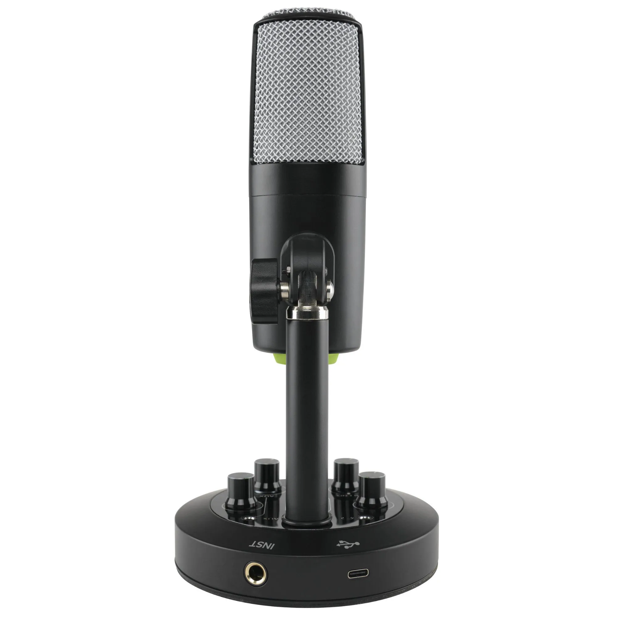 Mackie CHROMIUM Premium USB Condenser Microphone with Built-in 2-Channel Mixer