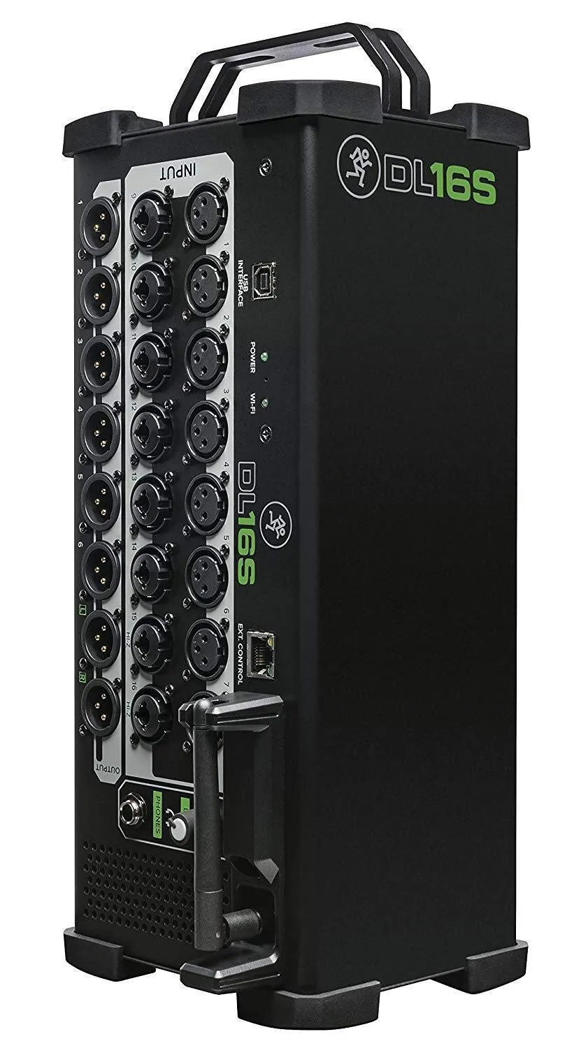 Mackie DL16S 16-Channel Wireless Digital Sound Mixer, Built-In WiFi   Microphone Bundle