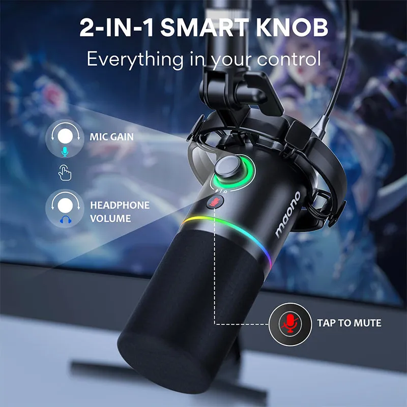 MAONO PD200X XLR/USB Podcast Microphone