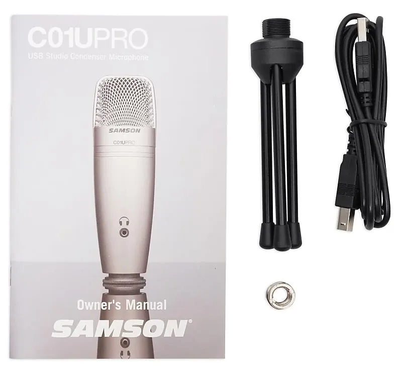 Microphone Samson SAC01UPRO RockPop Curve RockShock Black