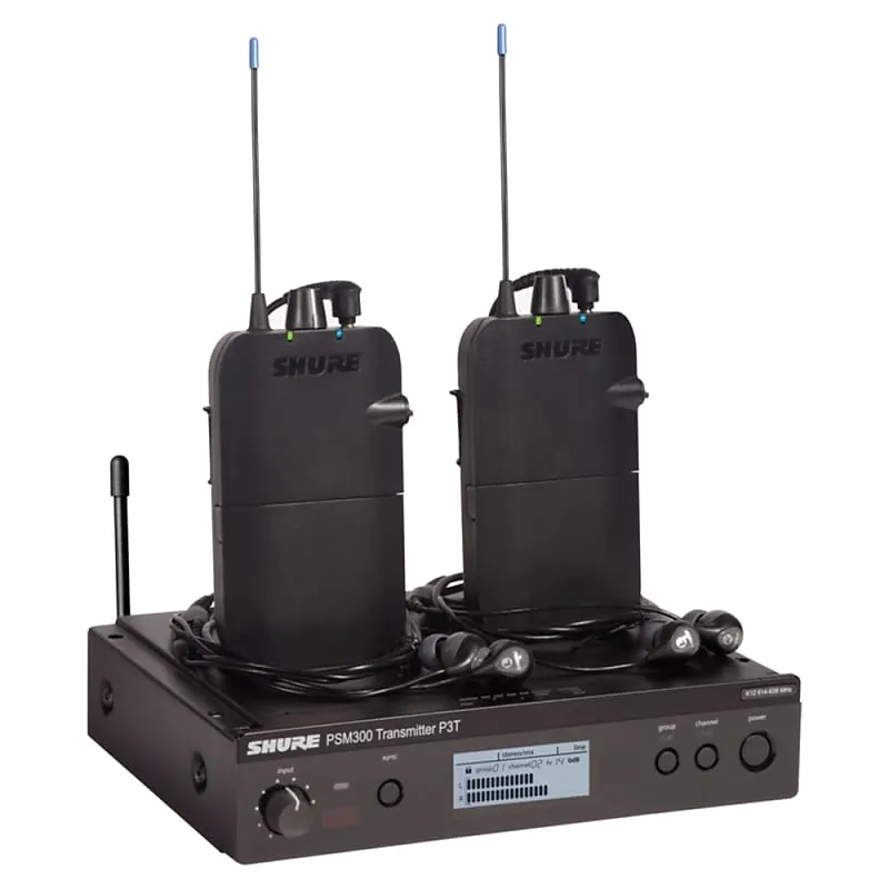 Microphone Shure Shure P3TR112TW-H20 PSM300 TWINPACK (H20 Band - 518-542 MHz)