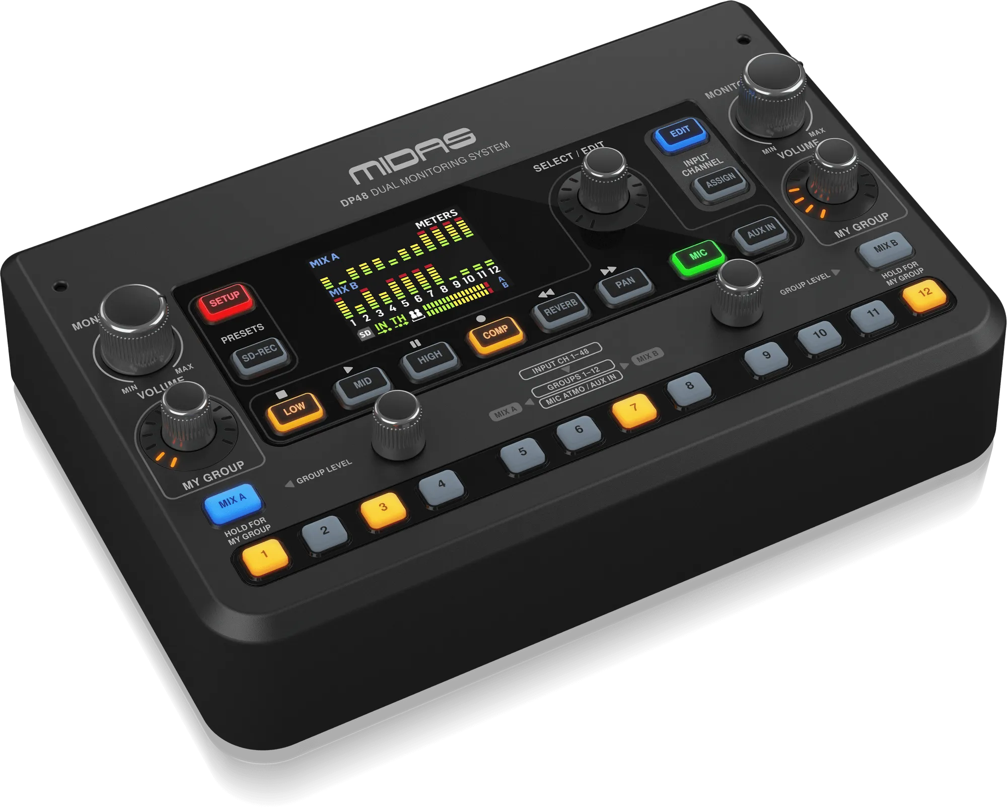 MIDAS-DP48 - Dual 48-Channel Personal Monitor Mixer