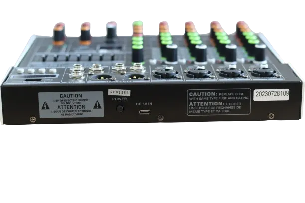 Music8 PREMIUM 6-Channel Professional Mixer