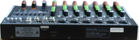 Music8 PREMIUM 8-Channel Professional Mixer