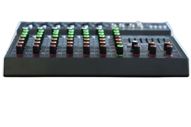 Music8 PREMIUM 8-Channel Professional Mixer