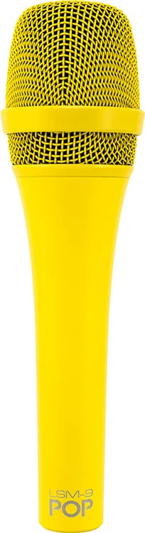 MXL LSM9POPYEL Premium Dynamic Vocal Microphone (Yellow)