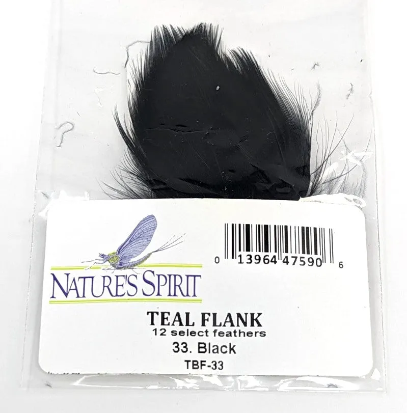 Nature's Spirit Teal Barred Flank - Select Feathers
