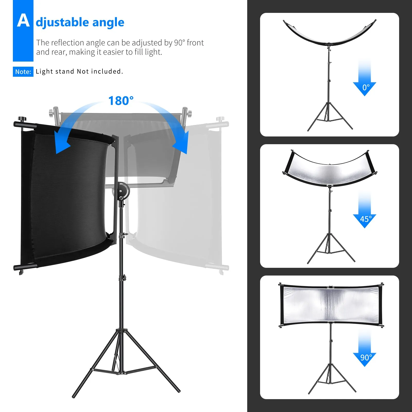 NEEWER Clamshell Light Reflector Diffuser